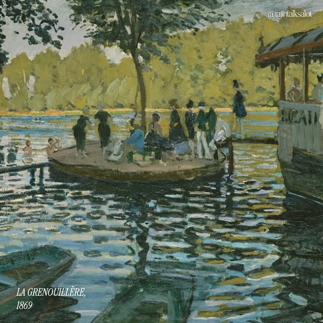 Not Gatekeeping: Claude Monet, slide 4 of 9